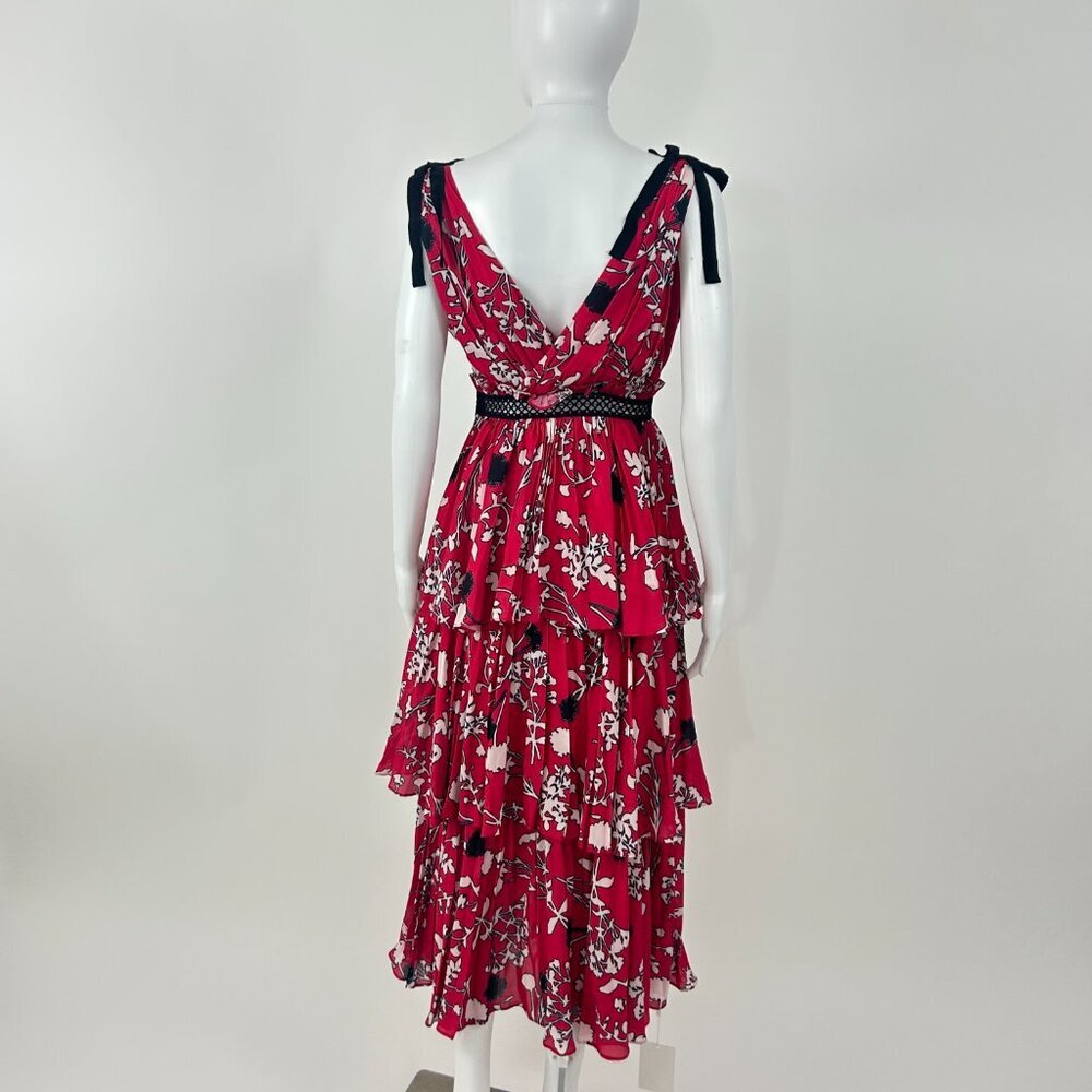 Self Portrait Floral Print Dress - Picture 3 of 8